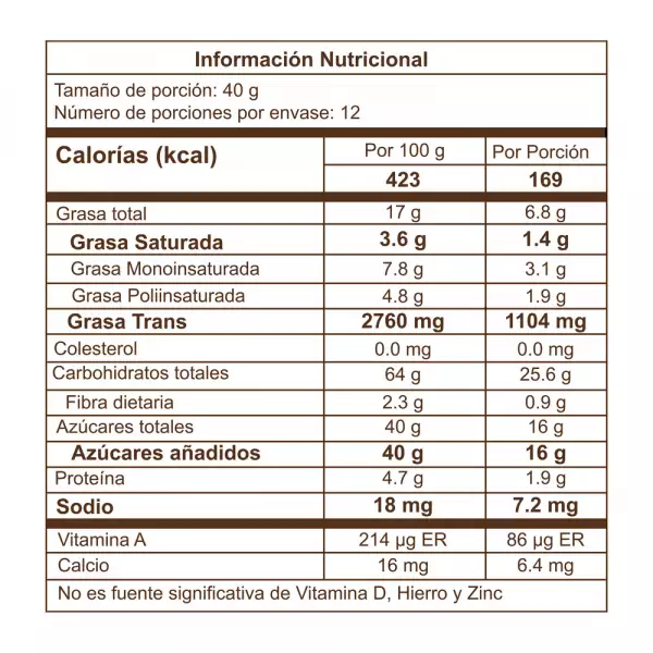 MEZCLA CORONA BROWNIES X350g