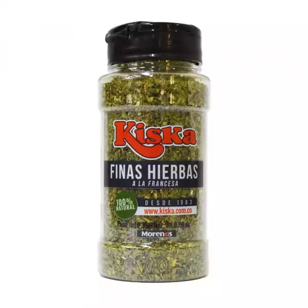 MEZCLA FINAS HIERBAS KISKAS FRASCO X25g