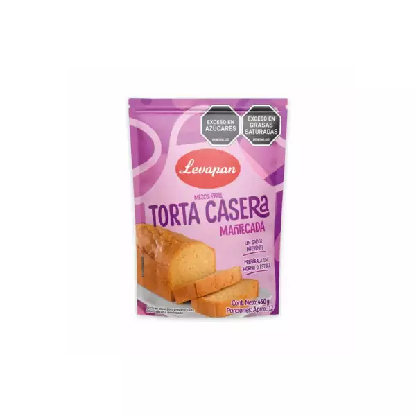 MEZCLA PARA TORTA LEVAPAN CASERA X450g