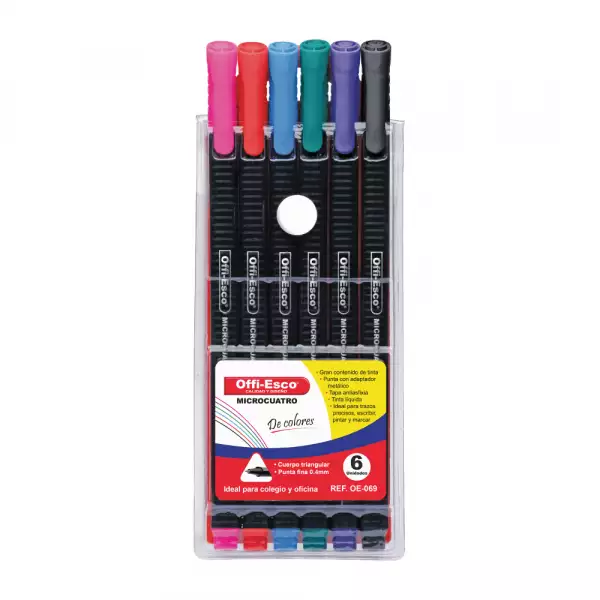 MICROCUATRO 0.4m OFFI-ESCO 069 X6un