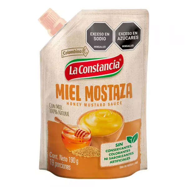 MIEL MOSTAZA LA CONSTANCIA X190g