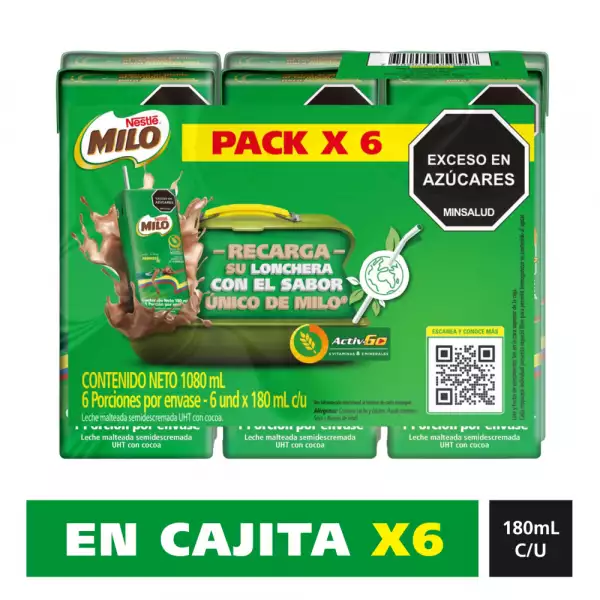 MILO ACTIV GO RTD X6 X180ml
