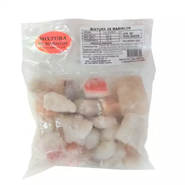 MIXTADURA MARISCOS SURTICARNES X500g