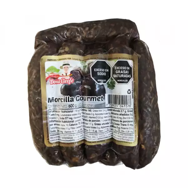 MORCILLA ARTESANAL DOÑA CLEOFE X600g