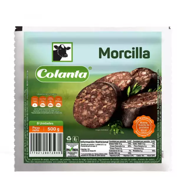 MORCILLA COLANTA X450g