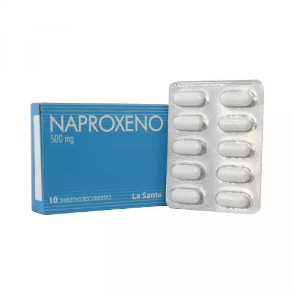 NAPROXENO X500mg STE X10 TABLETAS
