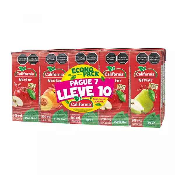 NECTAR CALIFORNIA SURTIDO 7 X10 X200ml