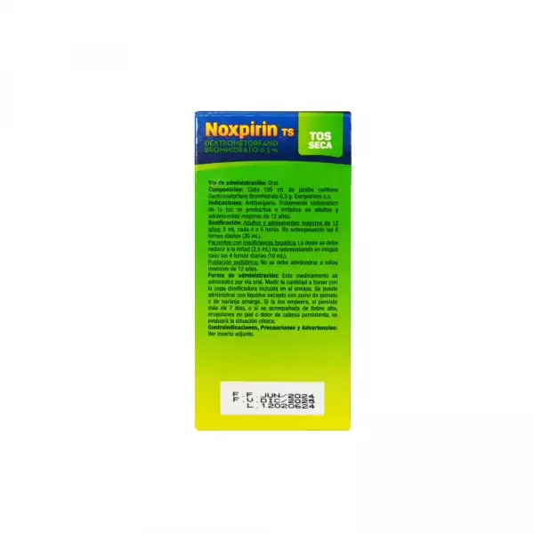 NOXPIRIN EXPECTORANTE JBE X120ml