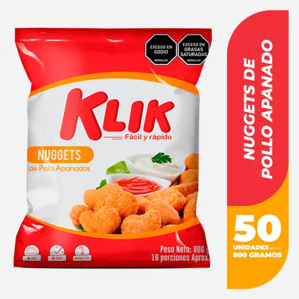 NUGGETS KLIK X50 X800g