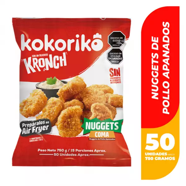 NUGGETS KOKORIKO COMA X50u X750g