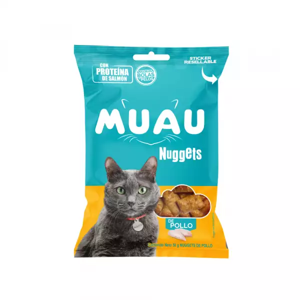 NUGGETS MUAU POLLO X38g