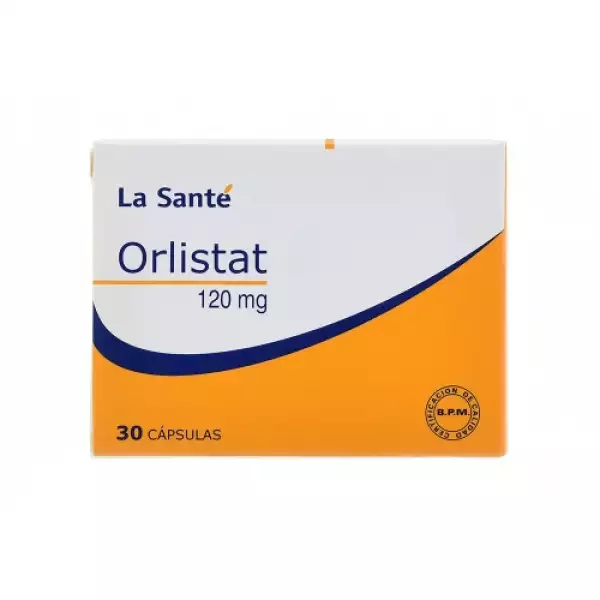 ORLISTAT X120mg SANTE X30 TABLETAS