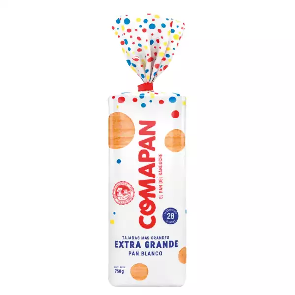 PAN COMAPAN BLANCO EXTRAGRANDE X750g