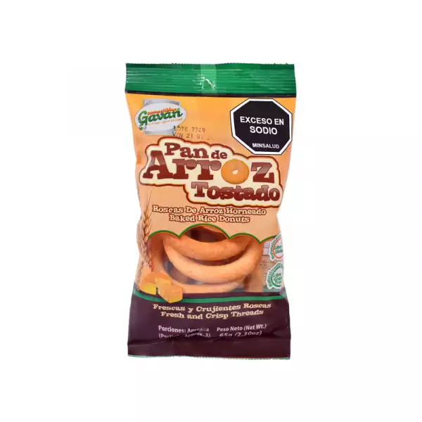 PAN DE ARROZ GRANDE X65g