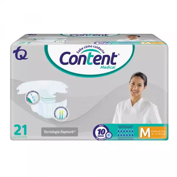 PAÑAL CONTENT MEDICAL TM X21u