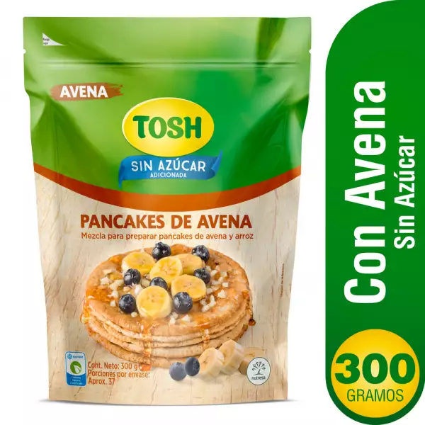 PANCAKES TOSH AVENA X 300g