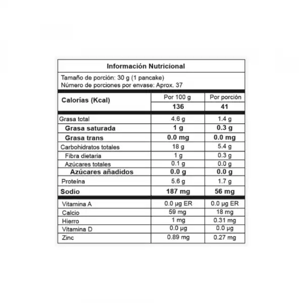 PANCAKES TOSH AVENA X 300g