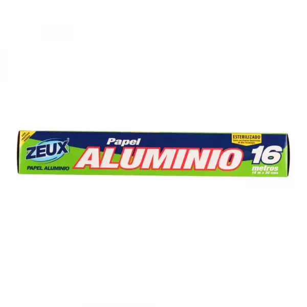 PAPEL ALUMINIO ZEUX X16mts