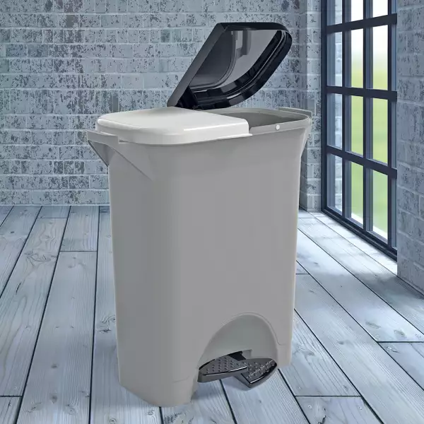 PAPELERA NP RESIDUOS ORGANICOS - APROVECHABLES 40L X2u