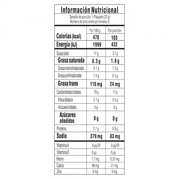 PASABOCAS TOSH ROSQUITAS F HIE CHIA X8 X176g