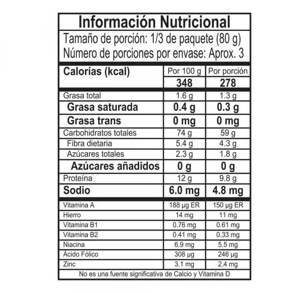 PASTA DORIA MACARRON X250g