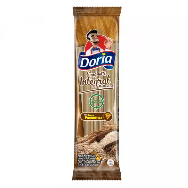 PASTA DORIA SPAGHETTI INTEGRAL X500g