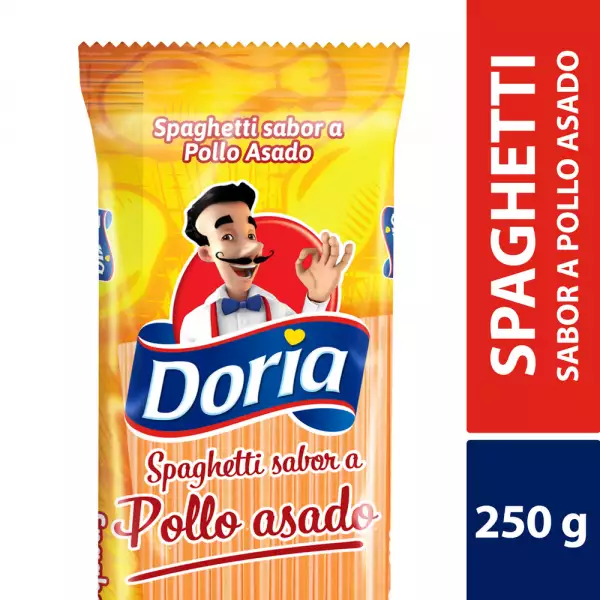PASTA DORIA SPAGHETTI POLLO ASADO X250g