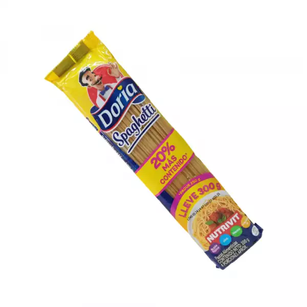 PASTA DORIA SPAGUETTI X250g +20%