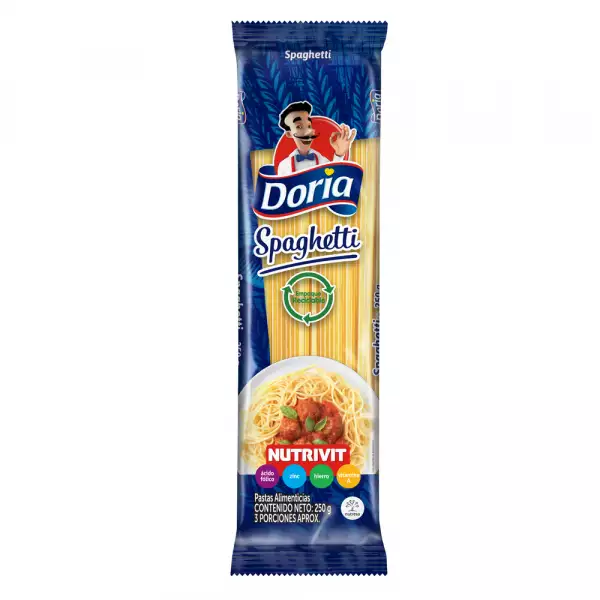 PASTA DORIA SPAGUETTI X250g