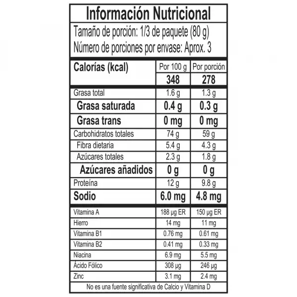 PASTA DORIA TORNILLOS X250g