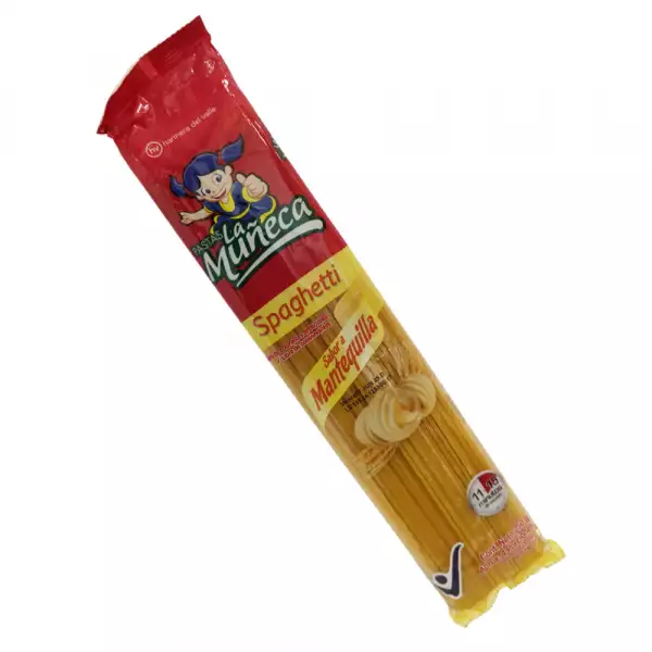 PASTA LA MUÑECA SPAGHETI MANTEQUILLA X250g