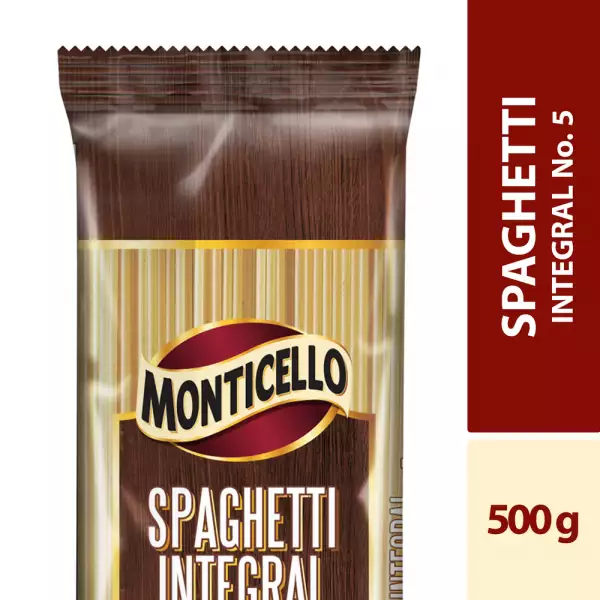 PASTA MONTICELLO SPAGUETTI INTEGRALX500g