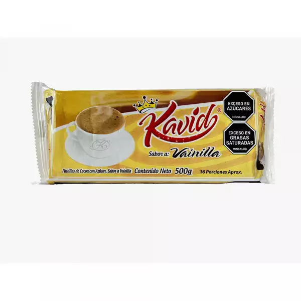 PASTILLAS COCOA KAVID VAINILLA X500g