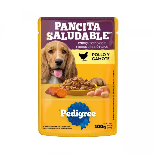 PEDIGREE POUCH POLLO CAMOTE X100g