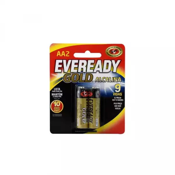 PILA EVEREADY GOLD AA X2u