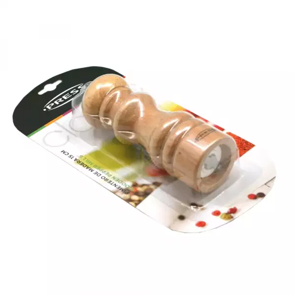 PIMENTERO PRESS DE MADERA 15cm