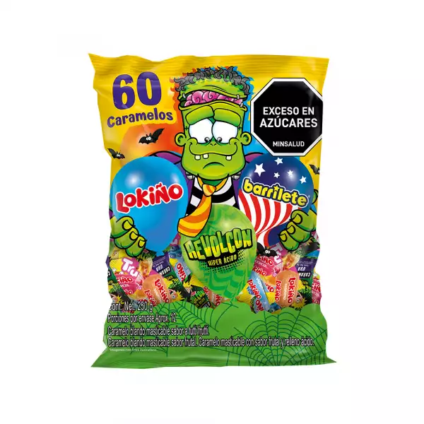 PIÑATA TRULULU HALLOWEEN MASTICABLE X250g