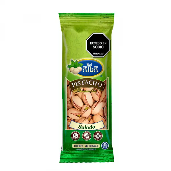 PISTACHO DEL ALBA CON SAL X30g
