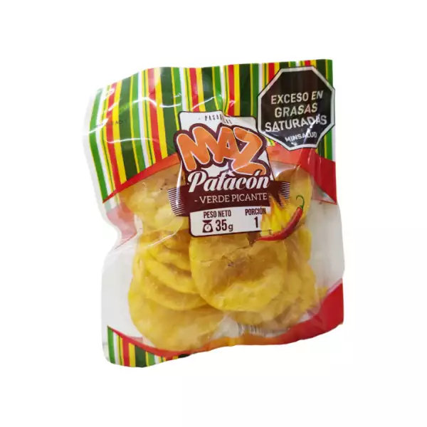 PLATANO MAZ VERDE PICANTE X35g