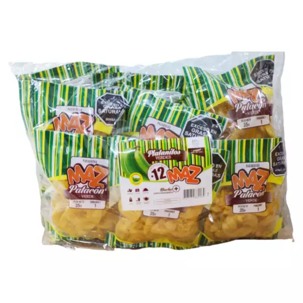 PLATANO MAZ VERDE X12 X35g