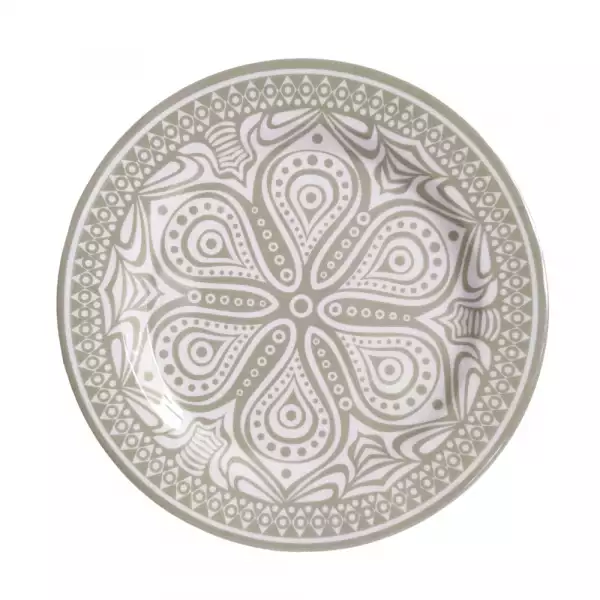 PLATO PANDO REDONDO ESTAMPADO