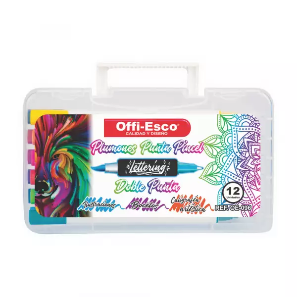 PLUMON OFFI-ESCO DP PUNTA PINCEL 096 X12un
