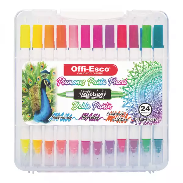 PLUMON OFFI-ESCO DP PUNTA PINCEL 097 X24un