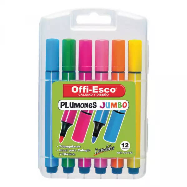 PLUMON OFFI-ESCO JUMBO LAVABLES 082 X12un