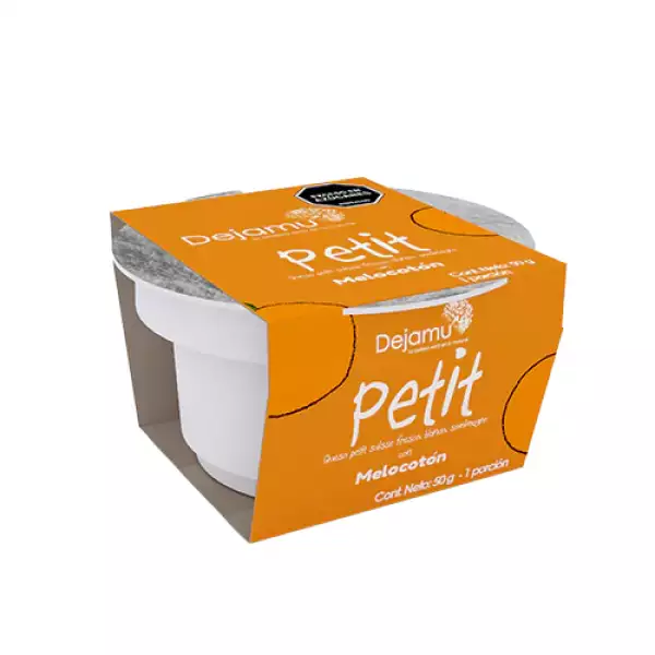 POSTRE PETIT DEJAMU MELOCOTON X50g