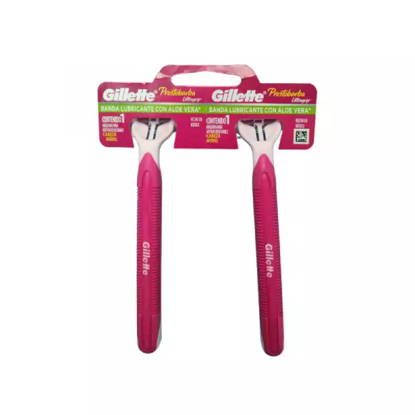 PRESTOBARBA GILLETTE ULTRAGRIP MUJER X1u