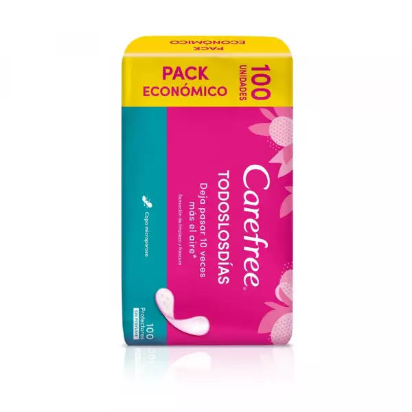 PROTECTORES CAREFREE TODOS LOS DIAS X100 SUPER PRECIOS