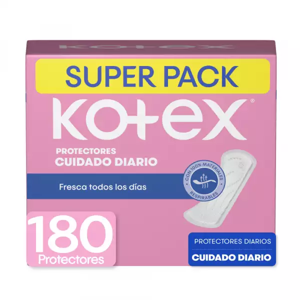 PROTECTORES KOTEX DAY X180u PRECIO ESPECIAL