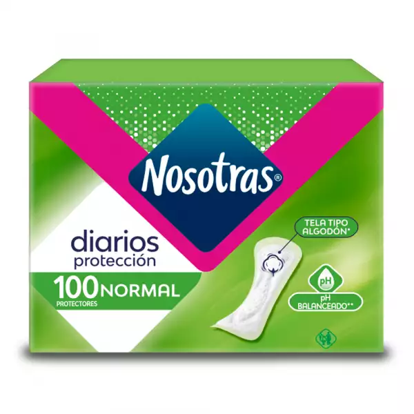 PROTECTORES NOSOTRAS DIARIOS NORMAL X100un