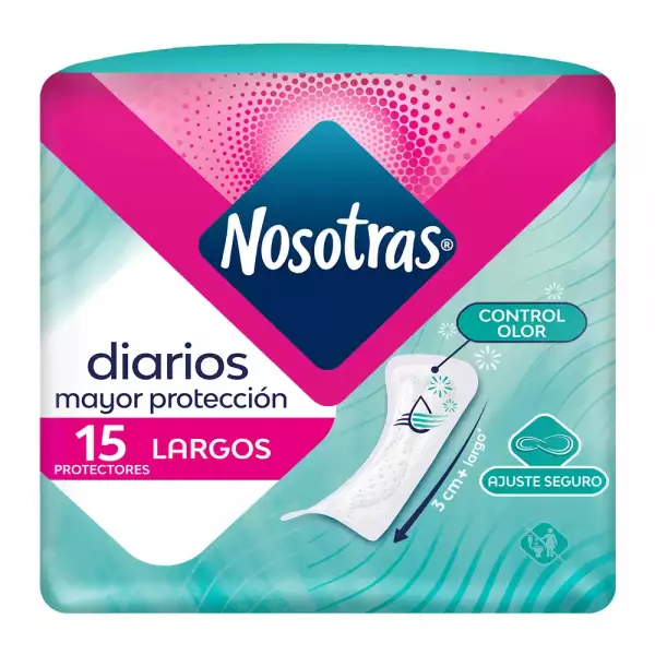 PROTECTORES NOSOTRAS LARGO X15u